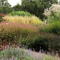 Pensthorpe Millenium Gardens. Сад Миллениум. Дизайнер Пит Удольф