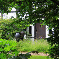 Black and White Cottage